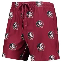 Men's Concepts Sport Garnet Florida State Seminoles Flagship Allover Print Jam Shorts 6 Men's Concepts Sport Garnet Florida State Seminoles Flagship Allover Print Jam Shorts -Arizona State Sun Devils Shop DSCO1136748925 2862 ALT2