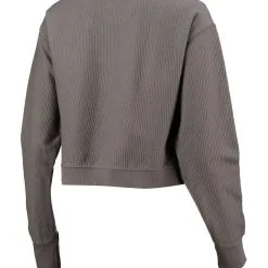 League Collegiate Wear Women's Graphite Florida State Seminoles Classic Corded Timber Crop Pullover Sweatshirt 7 League Collegiate Wear Women's Graphite Florida State Seminoles Classic Corded Timber Crop Pullover Sweatshirt -Arizona State Sun Devils Shop DSCO1136750172 1925 ALT3