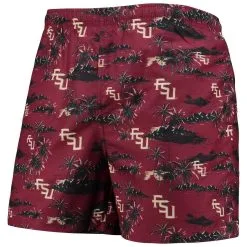 FOCO Men's Garnet Florida State Seminoles Island Palm Swim Trunks -Arizona State Sun Devils Shop DSCO1136757835 2862 ALT2