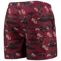 FOCO Men's Garnet Florida State Seminoles Island Palm Swim Trunks -Arizona State Sun Devils Shop DSCO1136757835 2862 ALT3