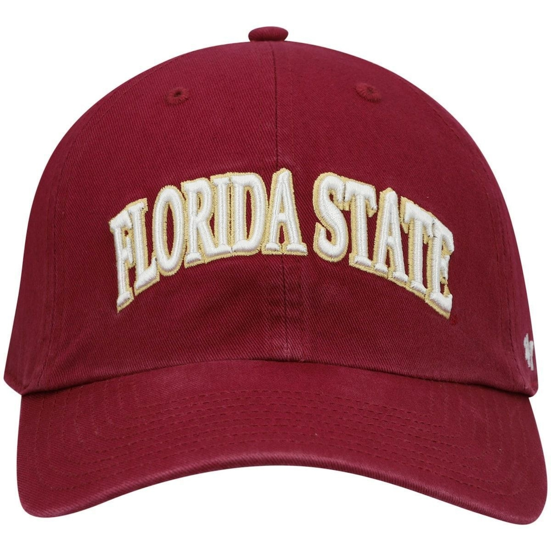 Men's '47 Garnet Florida State Seminoles Archie Script Clean Up Adjustable Hat 3 Men's '47 Garnet Florida State Seminoles Archie Script Clean Up Adjustable Hat - Image 3