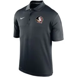Nike Men's Black Florida State Seminoles Big & Tall Primary Logo Varsity Performance Polo -Arizona State Sun Devils Shop DSCO1136761221 1007 ALT2