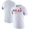 Nike Men's White Florida State Seminoles Baseball Legend Performance T-Shirt