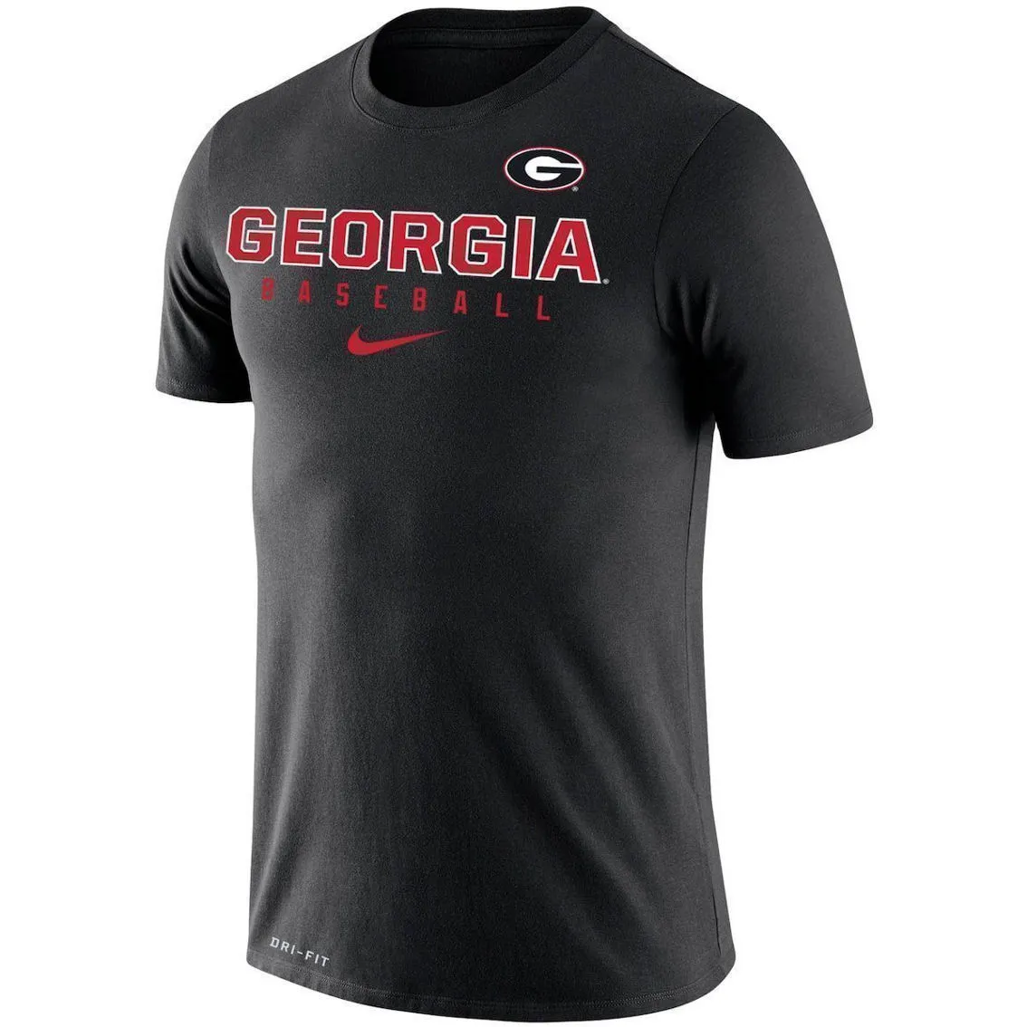 Nike Men's Black Georgia Bulldogs Baseball Legend Performance T-Shirt 3 Nike Men's Black Georgia Bulldogs Baseball Legend Performance T-Shirt - Image 3