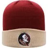 Top Of The World Men's Garnet/Gold Florida State Seminoles Core 2-Tone Cuffed Knit Hat