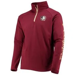 Columbia Men's Garnet Florida State Seminoles Terminal Tackle Fleece Raglan Omni-Shade Quarter-Zip Jacket 6 Columbia Men's Garnet Florida State Seminoles Terminal Tackle Fleece Raglan Omni-Shade Quarter-Zip Jacket -Arizona State Sun Devils Shop DSCO1136765411 2862 ALT2