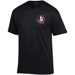 Champion Men's Black Florida State Seminoles Stack 2-Hit T-Shirt -Arizona State Sun Devils Shop DSCO1136765465 1007 ALT2