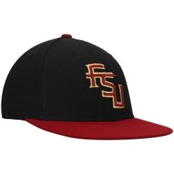 Top Of The World Men's Black/Garnet Florida State Seminoles Team Color Two-Tone Fitted Hat 7 Top Of The World Men's Black/Garnet Florida State Seminoles Team Color Two-Tone Fitted Hat -Arizona State Sun Devils Shop DSCO1136766649 1007 ALT3