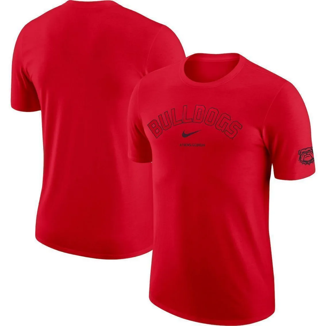 Nike Men's Red Georgia Bulldogs DNA Team Performance T-Shirt 2 Nike Men's Red Georgia Bulldogs DNA Team Performance T-Shirt - Image 2