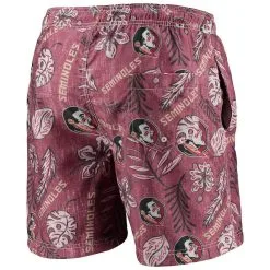 Wes & Willy Men's Garnet Florida State Seminoles Vintage Floral Swim Trunks 7 Wes & Willy Men's Garnet Florida State Seminoles Vintage Floral Swim Trunks -Arizona State Sun Devils Shop DSCO1136771679 2862 ALT3