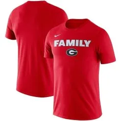 Nike Men's Red Georgia Bulldogs Family T-Shirt