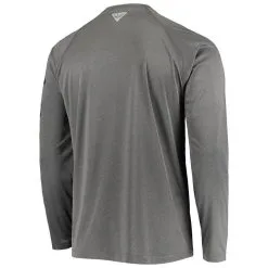 Columbia Men's Charcoal Florida State Seminoles PFG Terminal Tackle Omni-Shade Long Sleeve T-Shirt -Arizona State Sun Devils Shop DSCO1136772886 1904 ALT3