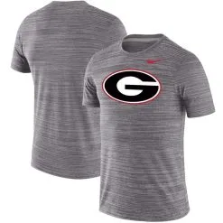 Nike Men's Heathered Charcoal Georgia Bulldogs Big & Tall Velocity Performance T-Shirt