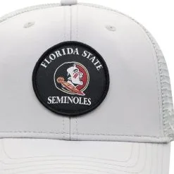 Top Of The World Men's Gray Florida State Seminoles Potter Circle Trucker Snapback Hat -Arizona State Sun Devils Shop DSCO1136779085 1927 ALT2