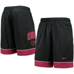 Men's Nike Black Florida State Seminoles Fast Break Shorts 5 Men's Nike Black Florida State Seminoles Fast Break Shorts -Arizona State Sun Devils Shop DSCO1136782335 1007 ALT1