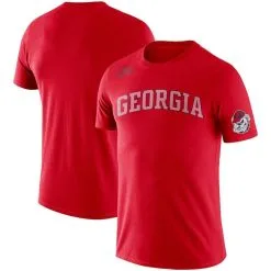 Nike Men's Red Georgia Bulldogs Basketball Retro 2-Hit T-Shirt