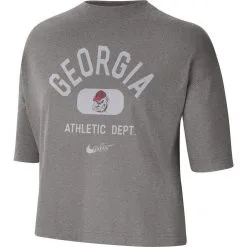 Nike Women's Heathered Gray Georgia Bulldogs Boxy T-Shirt 6 Nike Women's Heathered Gray Georgia Bulldogs Boxy T-Shirt -Arizona State Sun Devils Shop DSCO1136787847 1927 ALT2