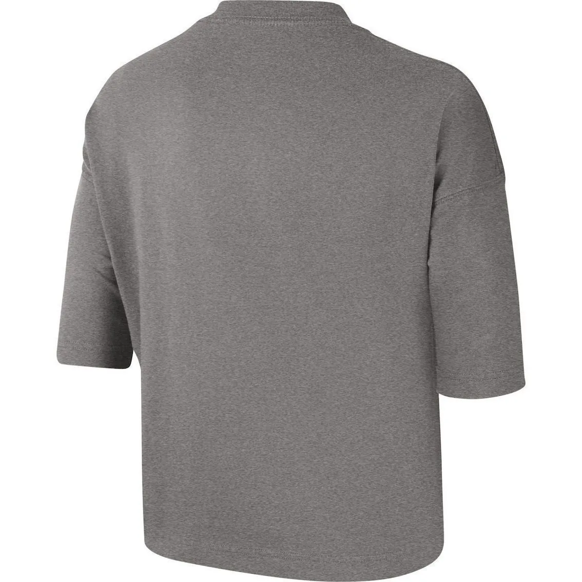 Nike Women's Heathered Gray Georgia Bulldogs Boxy T-Shirt 4 Nike Women's Heathered Gray Georgia Bulldogs Boxy T-Shirt - Image 4