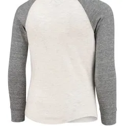 Youth League Collegiate Wear Heathered Gray Florida State Seminoles Baseball Tri-Blend Raglan Long Sleeve T-Shirt -Arizona State Sun Devils Shop DSCO1136789783 1927 ALT3