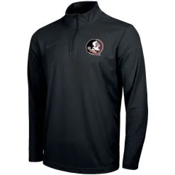Nike Men's Black Florida State Seminoles Big & Tall Primary Logo Intensity Performance Quarter-Zip Jacket -Arizona State Sun Devils Shop DSCO1136790713 1007 ALT2