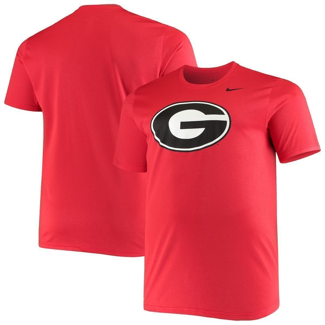 Nike Men's Red Georgia Bulldogs Big & Tall Legend Primary Logo Performance T-Shirt 2 Nike Men's Red Georgia Bulldogs Big & Tall Legend Primary Logo Performance T-Shirt - Image 2
