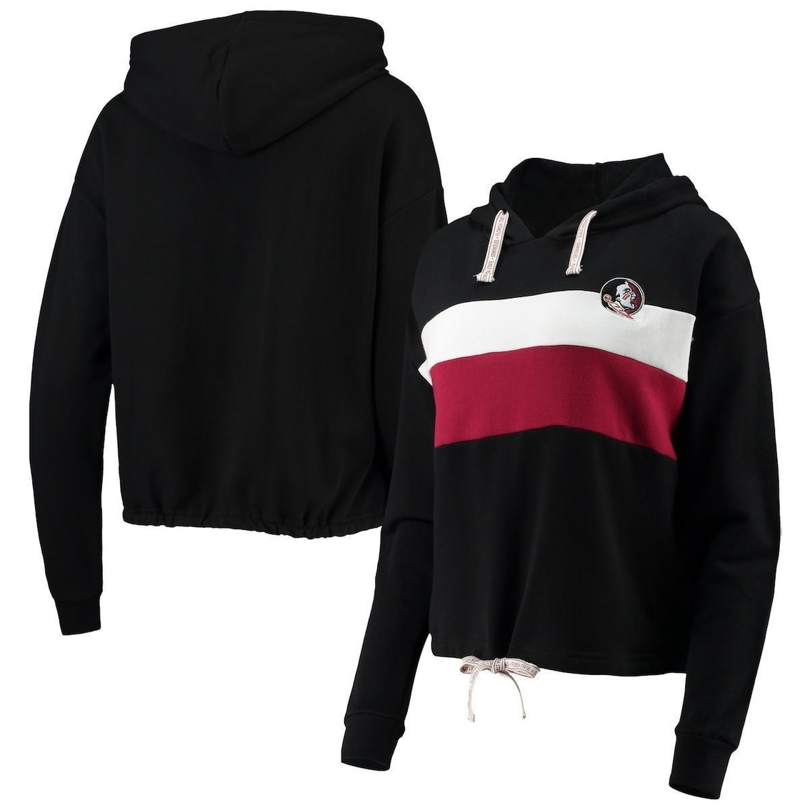 Gameday Couture Women's Black/Garnet Florida State Seminoles Leave Your Mark Pullover Hoodie 2 Gameday Couture Women's Black/Garnet Florida State Seminoles Leave Your Mark Pullover Hoodie - Image 2