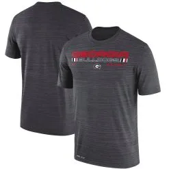 Nike Men's Black Georgia Bulldogs Velocity Legend Performance T-Shirt