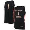 Nike Men's Black Florida State Seminoles Replica Basketball Jersey