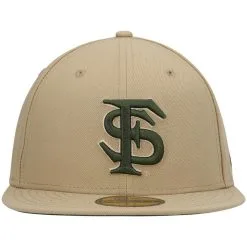 New Era Men's Tan Florida State Seminoles Camel & Rifle 59FIFTY Fitted Hat 6 New Era Men's Tan Florida State Seminoles Camel & Rifle 59FIFTY Fitted Hat -Arizona State Sun Devils Shop DSCO1136794268 2H4Q ALT2