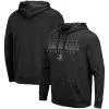Colosseum Men's Black Florida State Seminoles Blackout 3.0 Pullover Hoodie