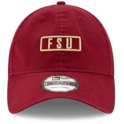 New Era Men's Garnet Florida State Seminoles Simplicity 9TWENTY Adjustable Hat 6 New Era Men's Garnet Florida State Seminoles Simplicity 9TWENTY Adjustable Hat -Arizona State Sun Devils Shop DSCO1137145378 2862 ALT2