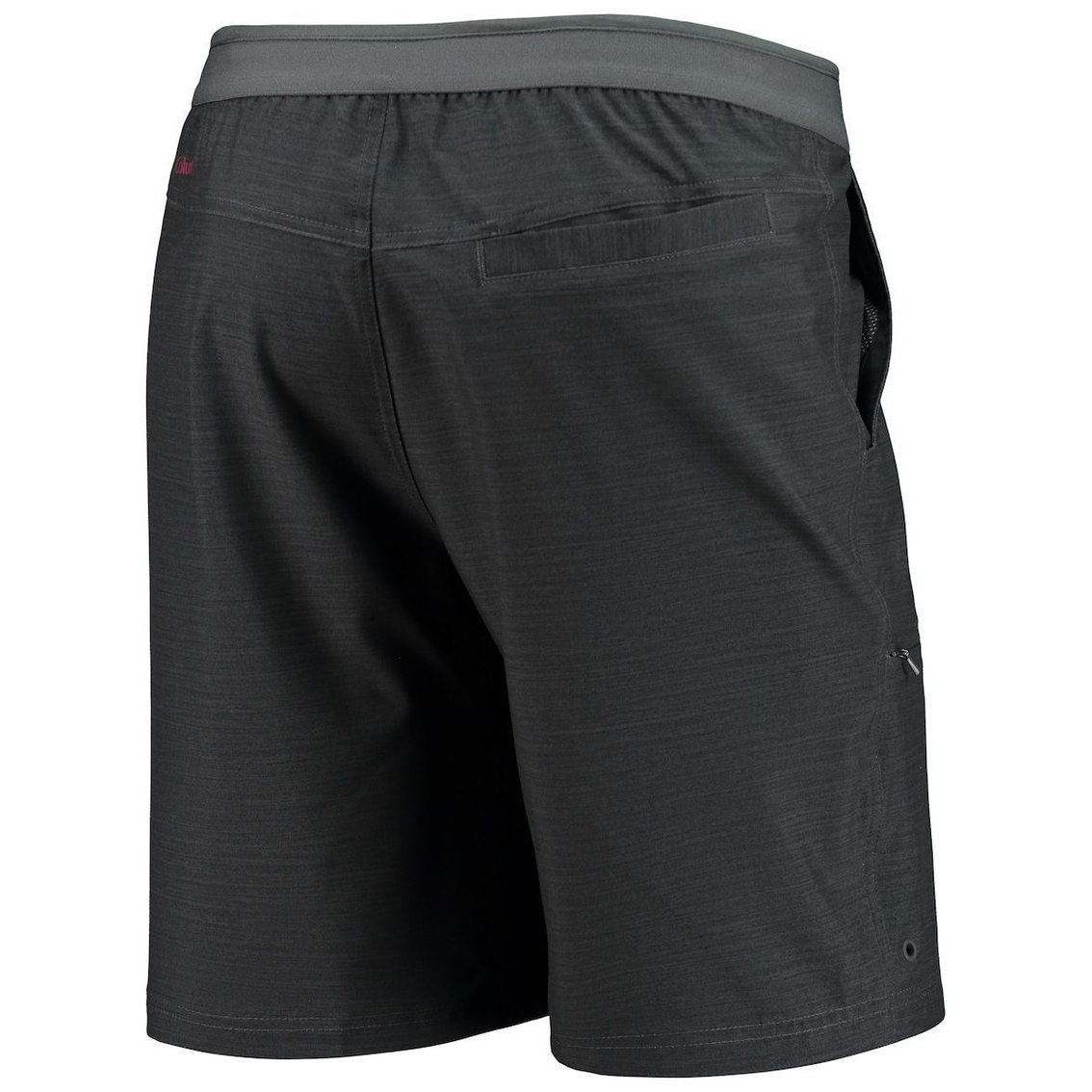 Men's Columbia Heathered Charcoal Florida State Seminoles Twisted Creek Omni-Shield Shorts 4 Men's Columbia Heathered Charcoal Florida State Seminoles Twisted Creek Omni-Shield Shorts - Image 4