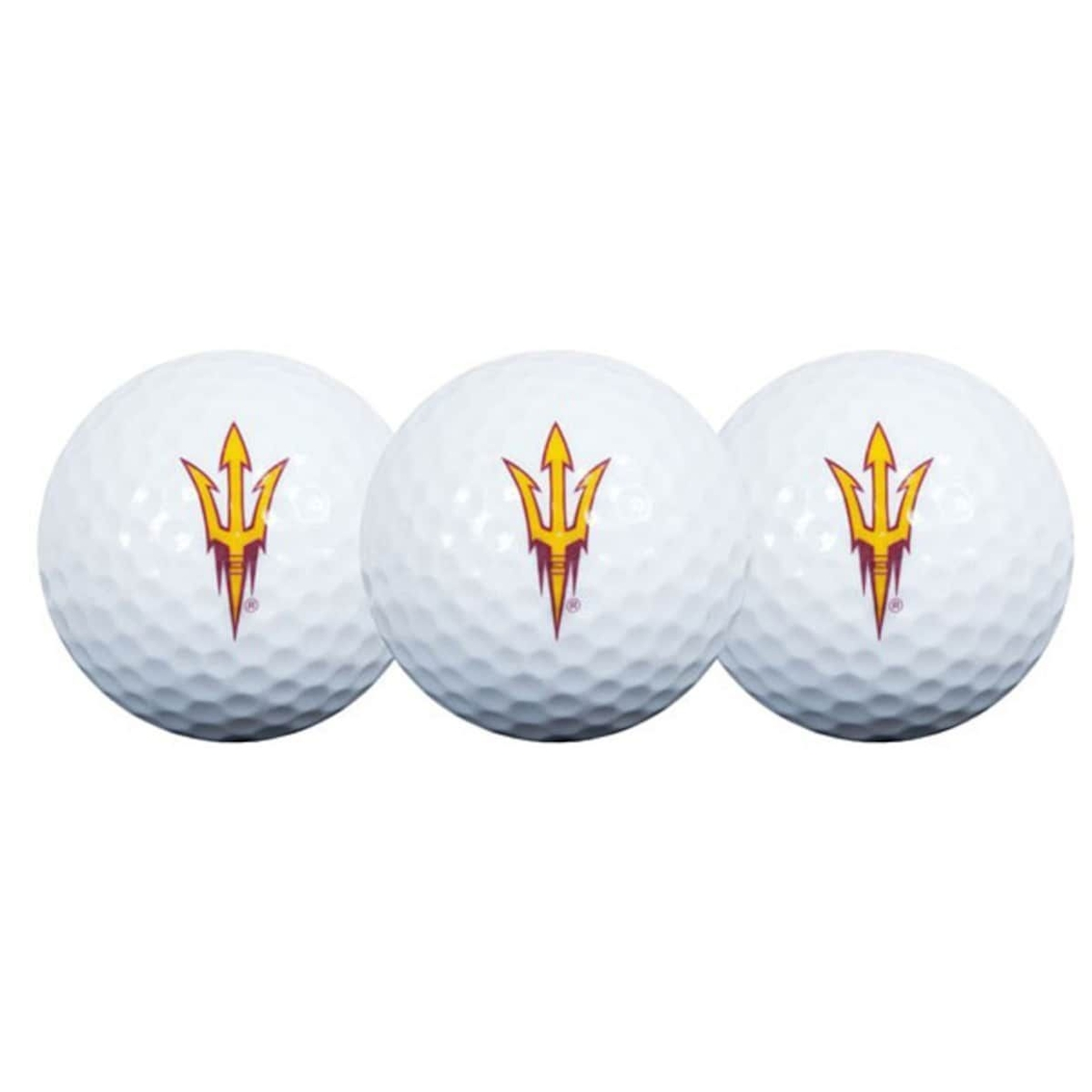 Team Effort Arizona State Sun Devils Pack Of 3 Golf Balls 2 Team Effort Arizona State Sun Devils Pack Of 3 Golf Balls - Image 2