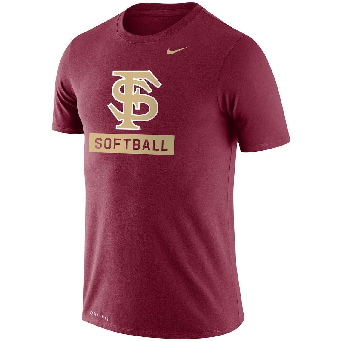 Nike Men's Garnet Florida State Seminoles Softball Drop Legend Performance T-Shirt 3 Nike Men's Garnet Florida State Seminoles Softball Drop Legend Performance T-Shirt - Image 3