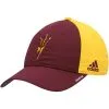 Men's Adidas Maroon/Gold Arizona State Sun Devils 2021 Sideline Coaches Slouch AEROREADY Flex Hat