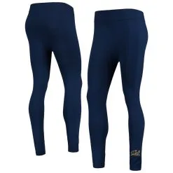 ZooZatz Women's Navy Cal Bears Fleece Leggings