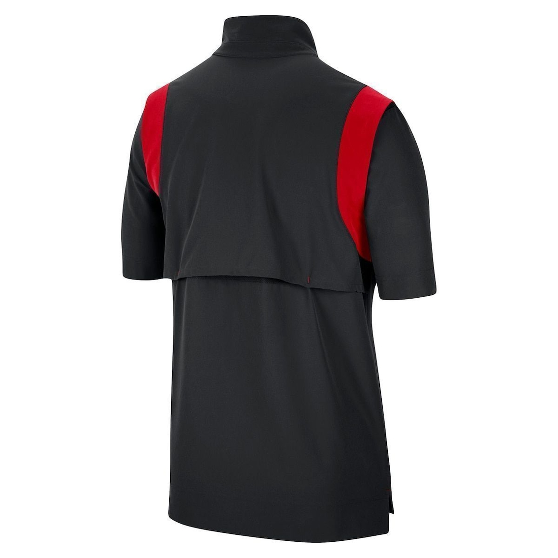 Nike Men's Black Georgia Bulldogs Coach Short Sleeve Quarter-Zip Jacket 4 Nike Men's Black Georgia Bulldogs Coach Short Sleeve Quarter-Zip Jacket - Image 4