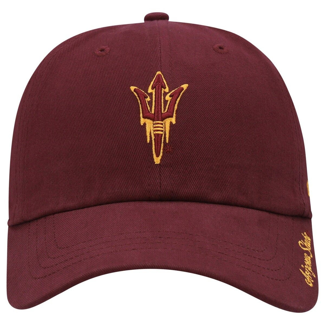 Women's '47 Maroon Arizona State Sun Devils Miata Clean Up Logo Adjustable Hat 3 Women's '47 Maroon Arizona State Sun Devils Miata Clean Up Logo Adjustable Hat - Image 3