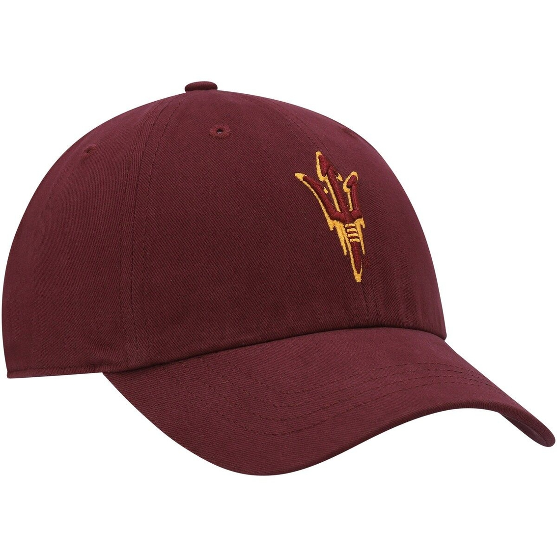 Women's '47 Maroon Arizona State Sun Devils Miata Clean Up Logo Adjustable Hat 4 Women's '47 Maroon Arizona State Sun Devils Miata Clean Up Logo Adjustable Hat - Image 4