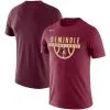 Nike Men's Garnet Florida State Seminoles Basketball Drop Legend Performance T-Shirt
