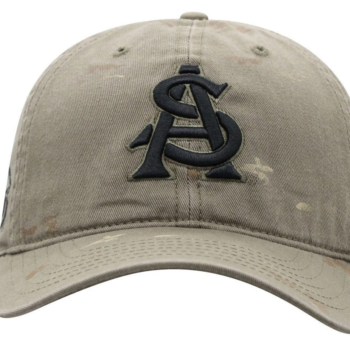 Top Of The World Men's Olive Arizona State Sun Devils OHT Military Appreciation Ghost Adjustable Hat 3 Top Of The World Men's Olive Arizona State Sun Devils OHT Military Appreciation Ghost Adjustable Hat - Image 3