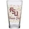 Indigo Falls Florida State Seminoles 16oz. Floral Pint Glass