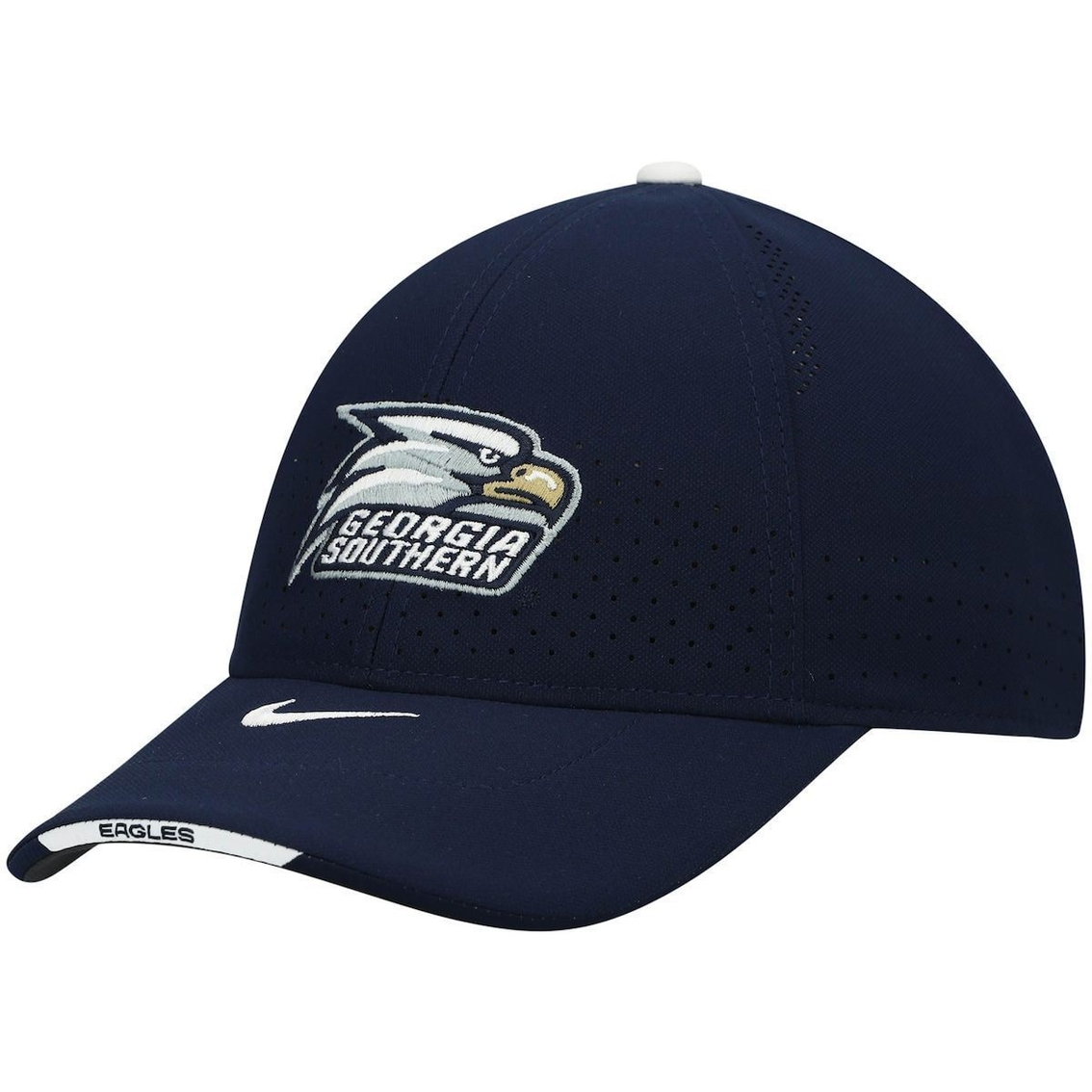 Nike Men's Navy Georgia Southern Eagles 2021 Sideline Legacy91 Performance Adjustable Hat 2 Nike Men's Navy Georgia Southern Eagles 2021 Sideline Legacy91 Performance Adjustable Hat - Image 2