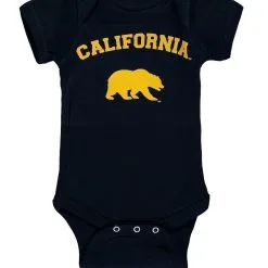 Two Feet Ahead Infant Navy Cal Bears Arch & Logo Bodysuit