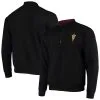 Colosseum Men's Black Arizona State Sun Devils Tortugas Logo Quarter-Zip Jacket