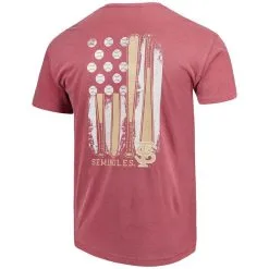 Image One Men's Garnet Florida State Seminoles Baseball Flag Comfort Colors T-Shirt 7 Image One Men's Garnet Florida State Seminoles Baseball Flag Comfort Colors T-Shirt -Arizona State Sun Devils Shop DSCO1137453582 2862 ALT3