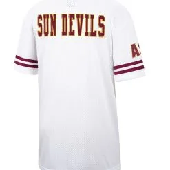 Colosseum Men's White Arizona State Sun Devils Free Spirited Mesh Button-Up Baseball Jersey -Arizona State Sun Devils Shop DSCO1137454811 3550 ALT3