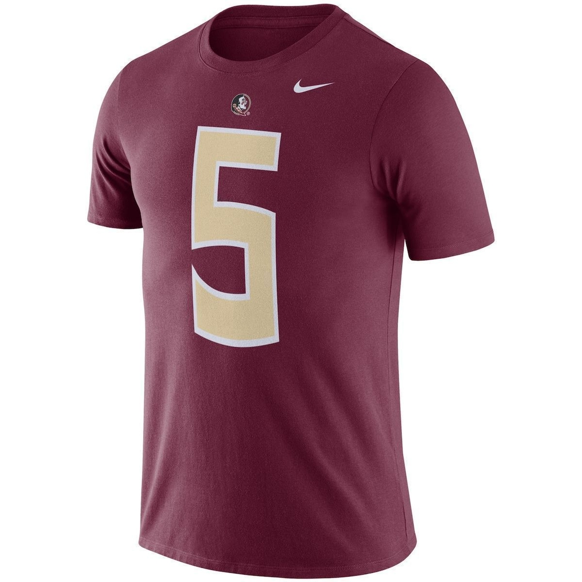 Nike Men's Jameis Winston Garnet Florida State Seminoles Football Name & Number Performance T-Shirt 3 Nike Men's Jameis Winston Garnet Florida State Seminoles Football Name & Number Performance T-Shirt - Image 3