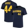 Original Retro Brand Men's Tyson Ross Navy Cal Bears Baseball Name & Number T-Shirt