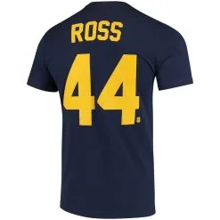 Original Retro Brand Men's Tyson Ross Navy Cal Bears Baseball Name & Number T-Shirt 7 Original Retro Brand Men's Tyson Ross Navy Cal Bears Baseball Name & Number T-Shirt -Arizona State Sun Devils Shop DSCO1137455058 1320 ALT3